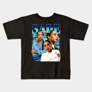 Vintage Sade Adu 80s 90s Style Kids T-Shirt